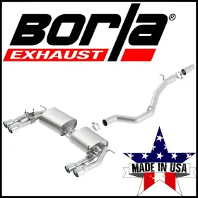 140631 Borla S-type Cat-back Exhaust System Kit Fits 2015-2020 Audi S3 2.0l