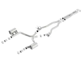 140672 Borla Atak Cat Back Exhaust Fits 15-23 Dodge Charger Srt 392/daytona 392/scat
