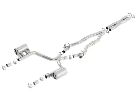 140714 Borla Atak Cat-back Exhaust System For 2016 2023 Dodge Challenger R/t