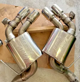 140727 Borla 2017-2024 Camaro Zl1 Atak Exhaust System Npp Valves No X-pipe