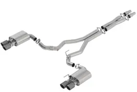 140743cfba Borla For 2018 Ford Mustang Gt 5.0l At/mt 3in Atak Catback Exhaust With Valves