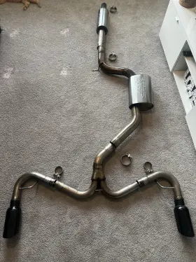 140751 Borla 2018-2020 Mk 7.5 Vw Golf Gti S Type Exhaust With Resonator