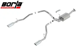 140753 Borla Atak Cat-back Exhaust System With 5 Inch Chrome Tips For 2019-2024 Ram 1500 5.7l