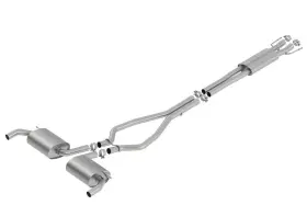 140766 Borla For 2019 Ford Edge St 2.7l V6 At Awd 4dr 2.25in S-type Catback Exh