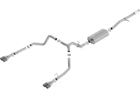 140768cf Borla 2019 Chevy Silverado 1500 5.3l V8 Cc Sb 147.4in Wb Touring Cat-back With