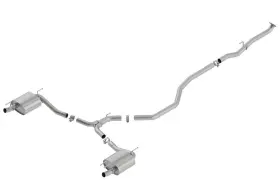 140786 Borla For 18-19 Honda Accord Sport 2.0l Turbo Fwd At/mt 4dr 2.25in/2.75in S-type