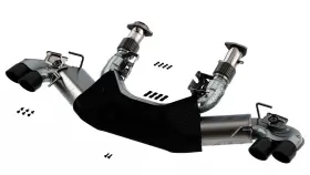 140839bc Borla Atak 3 Inch Exhaust System 20-25 Chevy Corvette C8 6.2l Black Tips