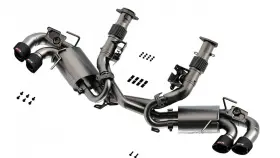 140839cf Borla 3 Inch Atak Exhaust System For 2020-2024 Chevy Corvette C8 6.2l