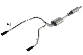 140852bc-bs Borla Exhaust System Kit Fits 2019 2020 2021 2022 Ram 1500 3.6l V6 Electric/gas