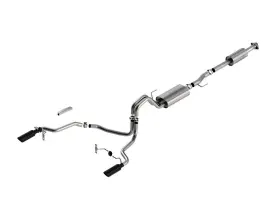 140862bc Borla Touring Cat Back Exhaust For 2021-2022 Ford F-150 2.7l 3.5l V6