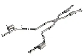 140887 Borla Fits 2021-2023 Dodge Durango Srt Hellcat 6.2l V8 Automatic Transmission Al