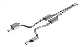 140917 Borla Catback Chrm Chrgr 3.6 Gt