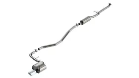 140941 Borla For 22-24 Honda Civic Sport 2.25in S-type Cat Back 4in Tip - Bright Chrome