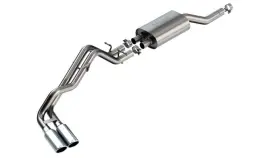 140975 Borla For 2024 Ford Ranger Xlt S Type Catback System - Chrome Tip
