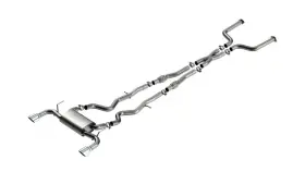 140977 Borla 16-24 Infinity For Q50 Auto V6 S Type Cat Back - Chrome Tip
