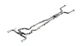 140978 Borla 16-24 Infinity For Q50 Auto V6 Atak Cat Back - 4.5in Chrome Tip