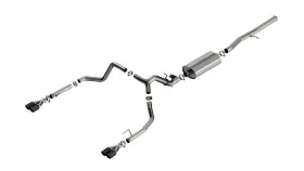 Borla 140991cfba-am Exhaust System Kit For 2025 Gmc Sierra 1500 Slt 6.2l V8 Gas Ohv
