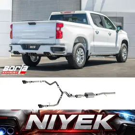 140994cfba Borla 24-25 Chevy Silverado Gmc Sierra 1500 S-type Exhaust