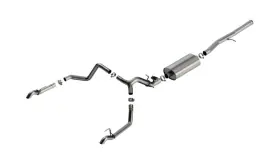 141002 Borla Fits 2024 Chevrolet/gmc 1500 Zr2 And At4x 6.2l V8 4wd 4dr Touring