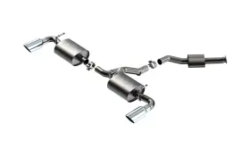 141010 Borla Cat-back Exhaust System S-type For 2019-2025 Toyota Rav4 Hybrid 2.5l