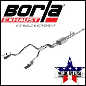 141025bc Borla S-type 2.25 Inch Cat-back Exhaust System Fits 2009-13 Toyota Tundra 4.6l/5.7l