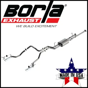 141026 Borla Atak 2.25 Inch Cat-back Exhaust System Fits 2009-2013 Toyota Tundra 4.6l/5.7l