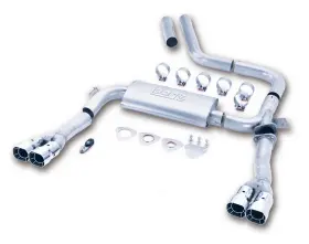Borla 14780-cq Exhaust System Kit For 2002 Chevrolet Camaro Z28 5.7l V8 Gas Ohv