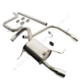 14917 Borla 2.25 Inch Exhaust System For 4-door 2001-06 Pt Cruiser S Rd Hrl Ac Ph Sr