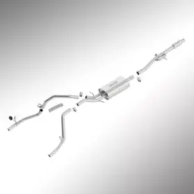 19303334 Borla Cat-back Gm Sierra Silverado 1500 Crew Cab Standard Bed 5.3 14-18