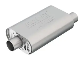 400820 Borla Cratemuffler For Sbc Hot Fits 350/383 2.5in Offset/center