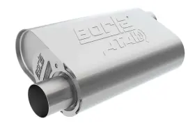 400943 Borla Cratemuffler 2.5 Inch In/out 14 X 4.35 9 Case Body Offset/