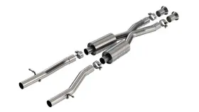 60739 Borla Fits 22-24 Lexus Is 500 5.0l V8 Automatic Transmission Rwd 2.5in S-type