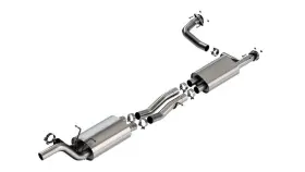 Borla 60755 For Ram 1500 Rho 3.0l V6 True Dual S-type Exhaust Mid-section