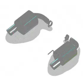 Borla 808422118958 Catback Atak For Ford Mustang 2015-2017