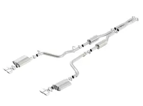 Borla 848422007085 09-14 Dodge Challenger R/t 5.7l Rwd 2dr. 2.5 Inch Atak Cb Exhaust - Dual Spl
