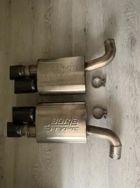Bor11951bc Borla 18-23 Ford Mustang Gt 5.0l At/mt 2.5in S-type Axle Back Exhaust With Valves