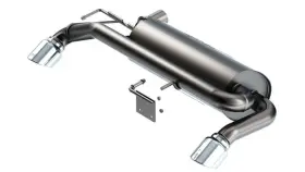 Bor11977 Borla Fits 21-22 Ford Bronco 2.7l V6 4wd S-type Axle Back Exhaust With Bright Chro