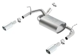 11860 Borla Exhaust Atak Axle-back System Fits 12-18 Wrangler Jk