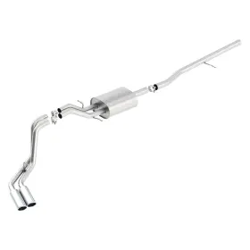 140550 Borla Exhaust - S-type Stainless Steel Cat-back System With Dual Side