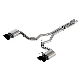 140837bc Borla Exhaust - Atak 304 Ss Cat-back System With Quad Rear Exit