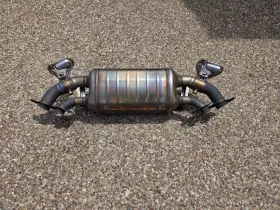 992.251.051.e Boysen For Porsche 992 Carrera Factory Oem Genuine Original Equipment 3.0l Center Muffler