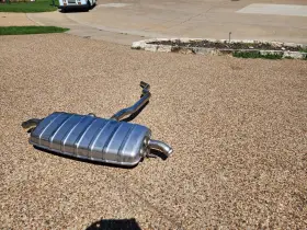 991.111.437.05 Boysen Porsche Oem Genuine Original Equipment 991 Mk1 Sports Muffler And Silencer Exhaust System With Tips