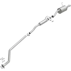 106-0312 Brexhaust Stock Replacement Exhaust Kit For Honda Civic Ex Coupe And Hx 01-05