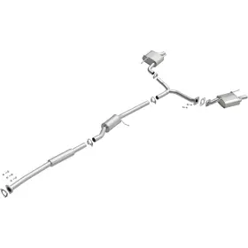 106-0555 Brexhaust Stock Replacement Exhaust Kit For Acura Tl 3.2l 2004-2008