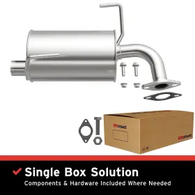108-0085 Brexhaust Exhaust Systems Rear Driver Left Side Hand Sedan For Forester