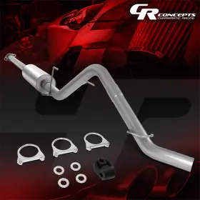 Crc-cbettac0540l Charismatic Racing Concepts Open Box T-409 Stainless 2.5 Inch Od Muffler Catback For 05-15 Tacoma V6 Pickup