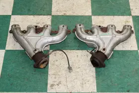 327-1989 Chevrolet 01-04 Corvette 5.7l Motor Engine Pair Lh Rh Exhaust Manifolds Oem Factory Oe Wty