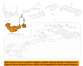 328.gm1u20 Chevrolet Camaro 2020 Exhaust 28659