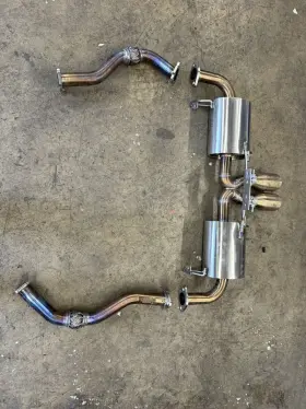 Ex-ps98705v1.5-burnt Circuit Werks 2005-2008 Porsche Boxster Cayman 987 V1.5 Catback Exhaust Burnt Tip 987.1