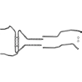 Ce69fsb Classic Industries 1969 Camaro Small Block Chambered Exhaust System Aluminized